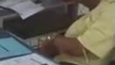 Men Masturbate in The Office