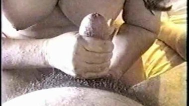 Her very first handjob!