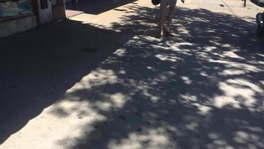 incredible hot tight grey skirt part 2