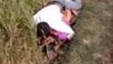 desi indian couple caught in the farm