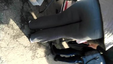 Thick Ebony Booty Semi-Mature