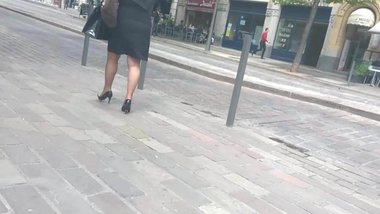 So sexy heels with nylons