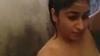 Dankuni girl bathing  nude