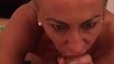 Milf literally asking for cum and swallows the whole load