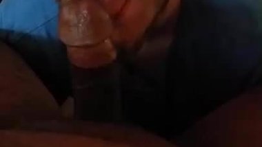 Me sucking black cock 1